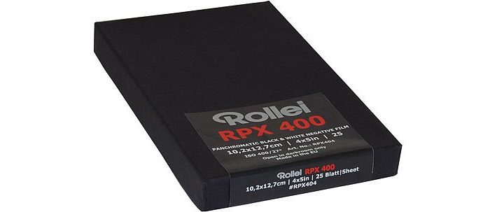 Rollei RPX 400 4x5"